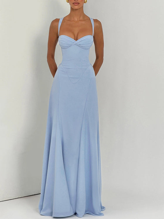 Women's Cross-Front Backless Dress Clothing & Accessories product image 1