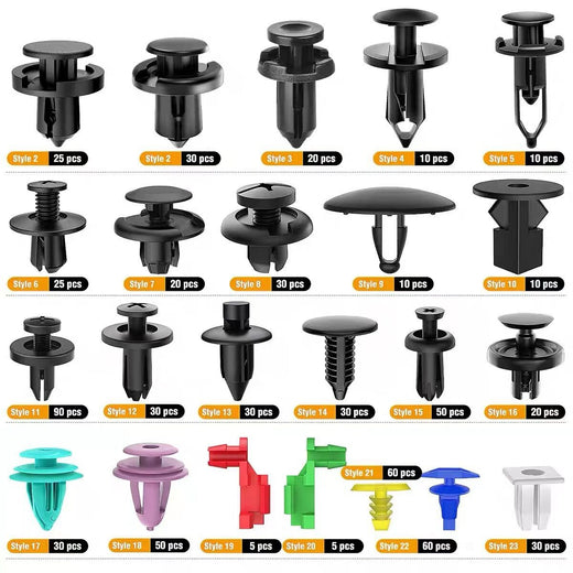 Automotive Push Type Expansion Clips and Repair Kit