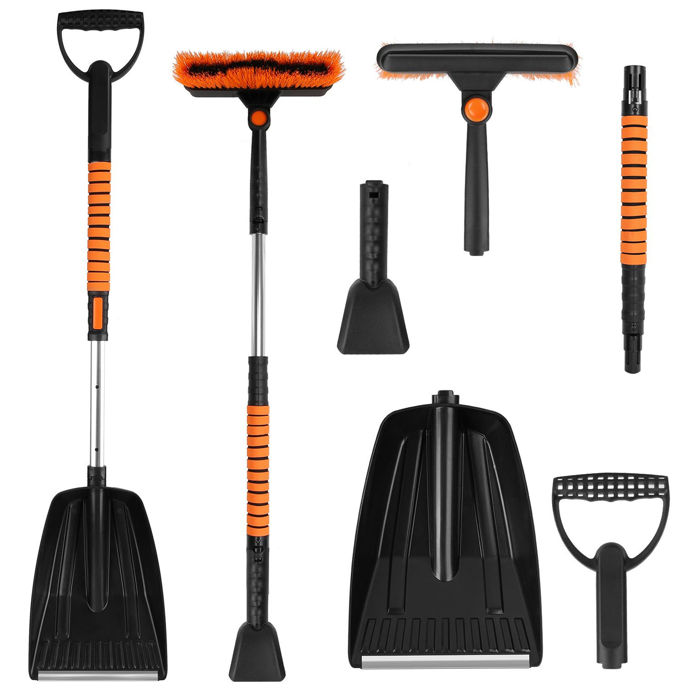 5-in-1 Extendable Snow Removal Kit main product photo
