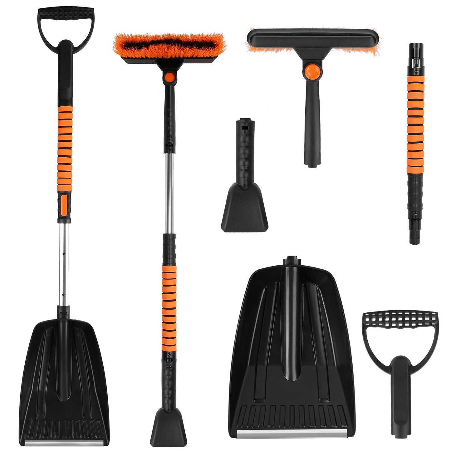 5-in-1 Extendable Snow Removal Kit