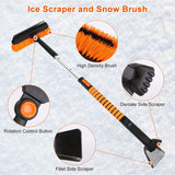 5-in-1 Extendable Snow Removal Kit side angle detail