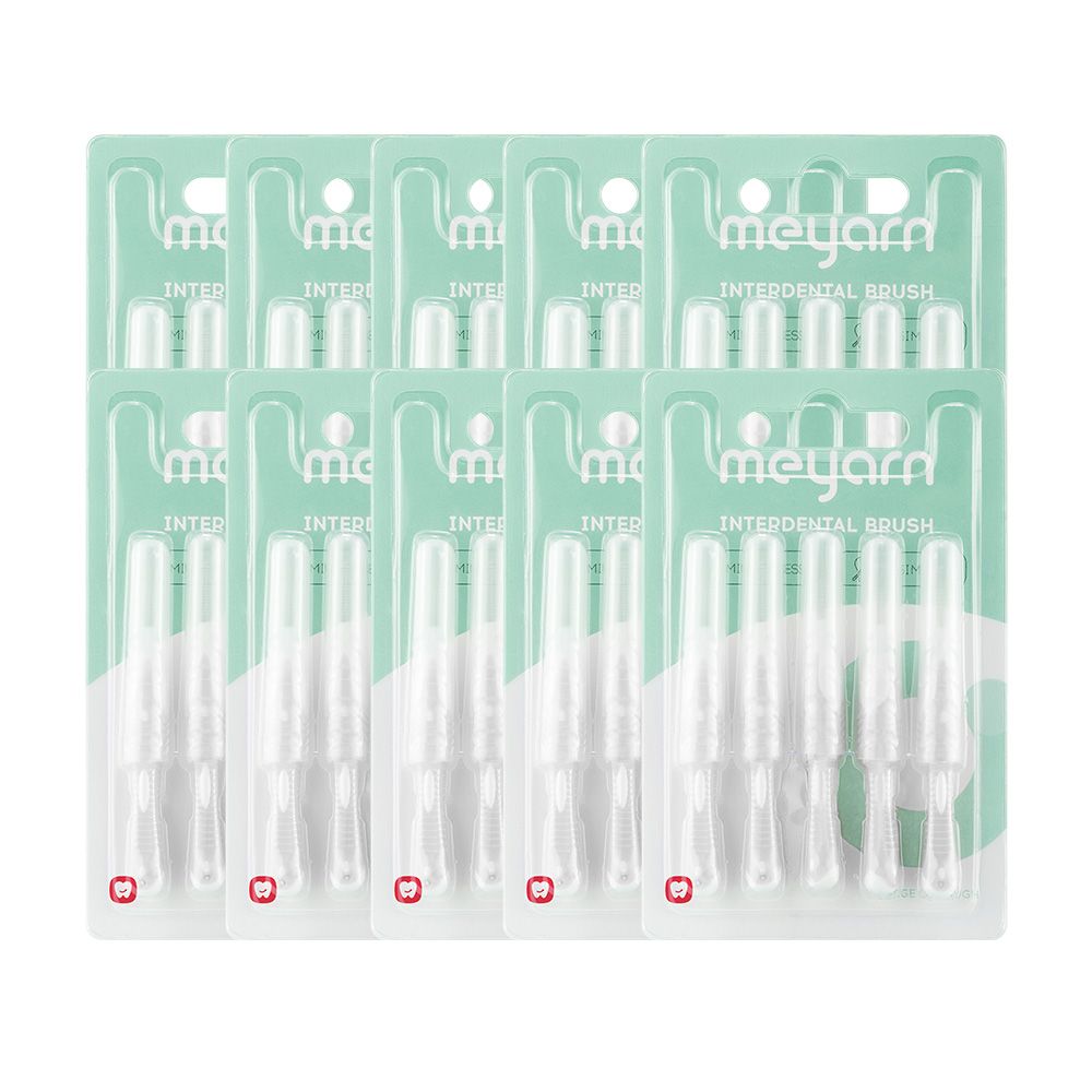 50-Count Interdental Cleaning Brushes - interdental cleaning brushes product photo