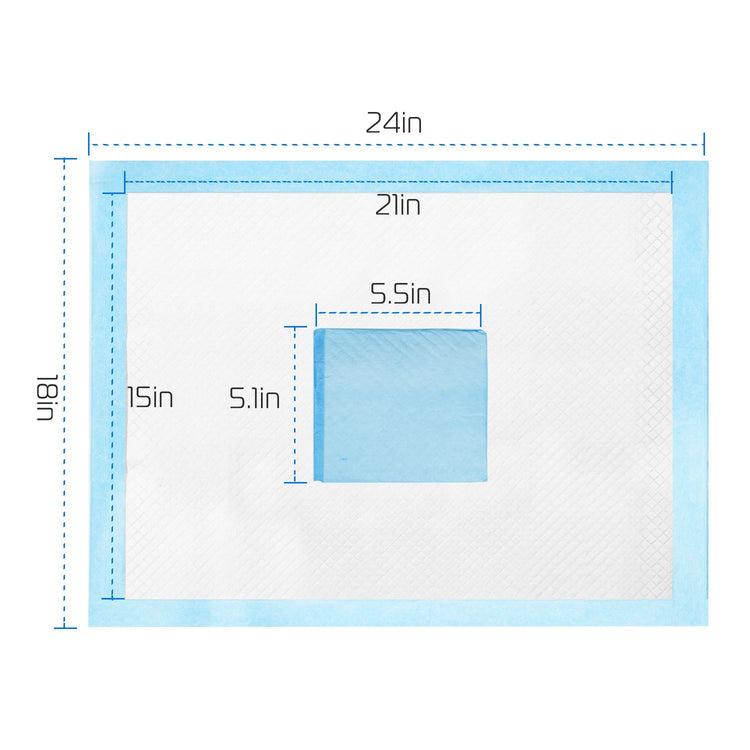 50-Pack Puppy & Cat Training Pads detail view 3