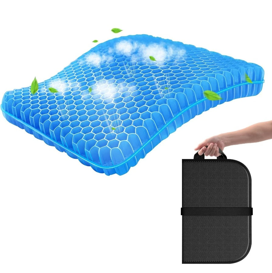 Portable Foldable Polyester Seat Cushion for Car Seat Home Office Outdoor Travel