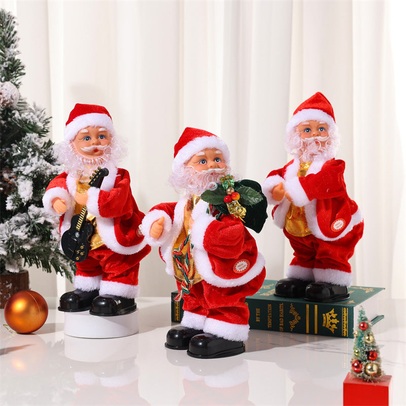 Santa Claus climbing rope toy