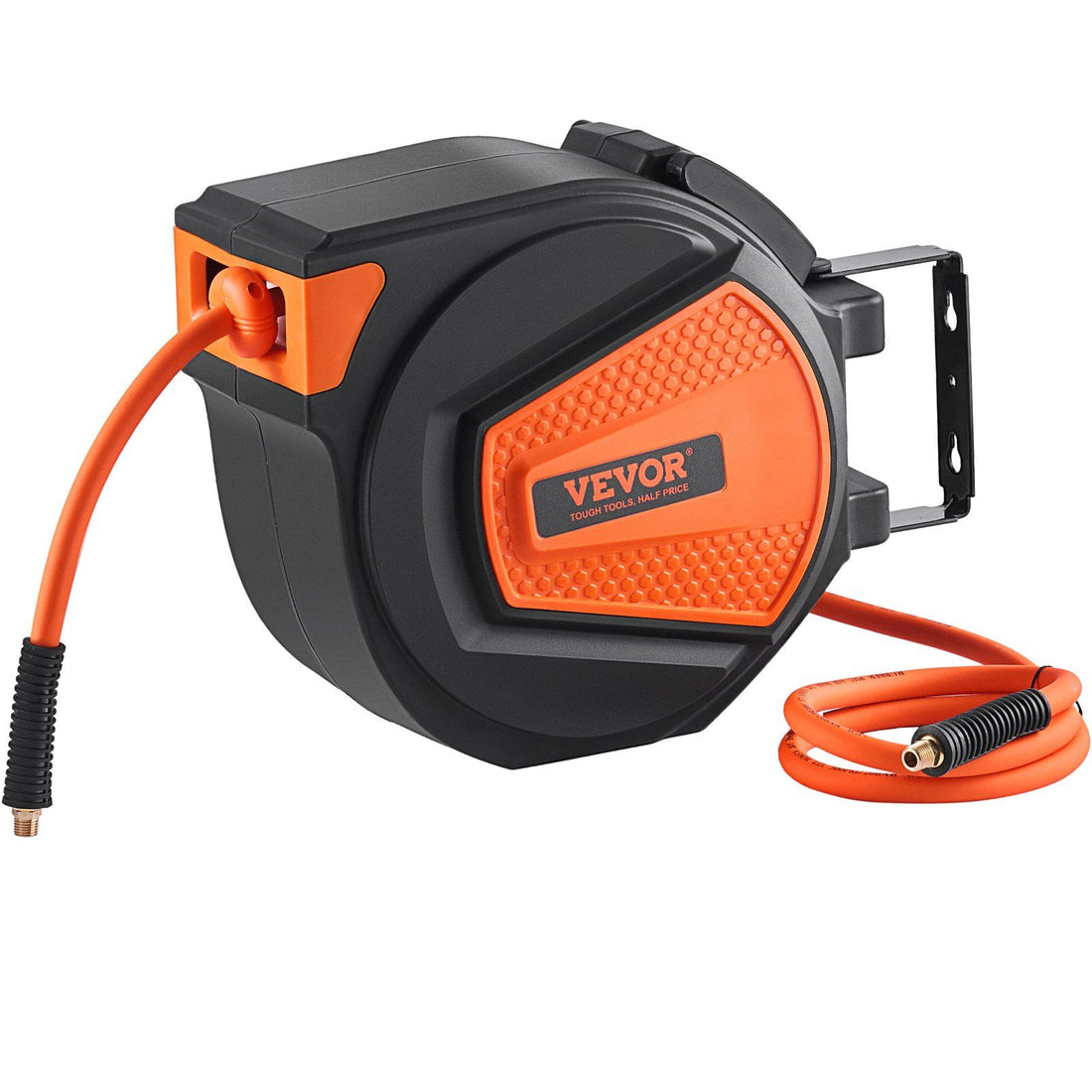 50FT Retractable Swivel Air Hose Reel detail close-up