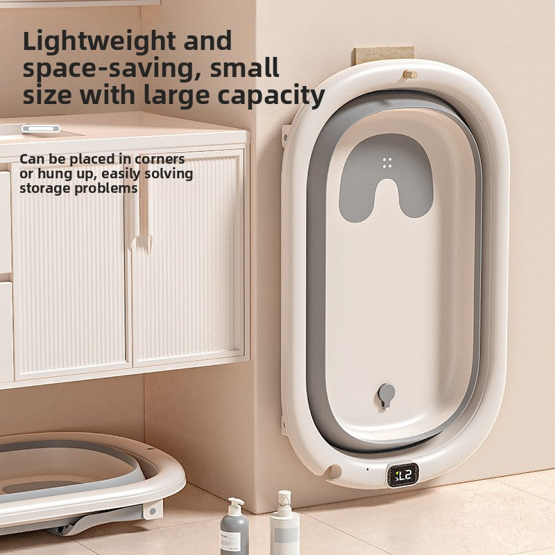 Foldable Baby Bath Tub with Accessories