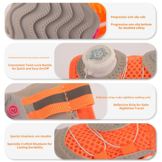 Breathable mesh dog shoes, photo 3