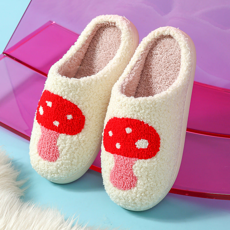 Soft and warm plush slippers