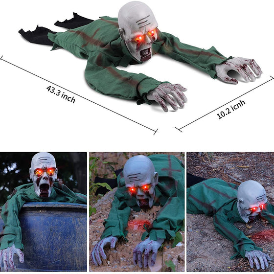 Voice Controlled Glowing Crawling Ghost Decoration product image 3