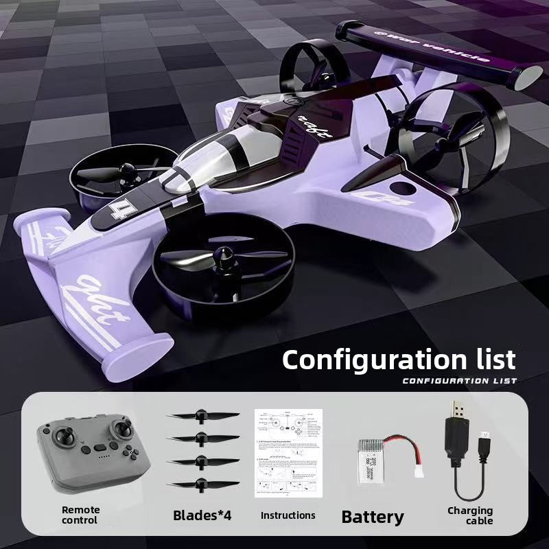 Dual Mode Drift Racing Car and Drone Toy