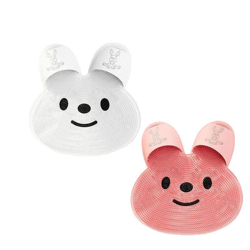 Silicone Rabbit Rub Foot Pad