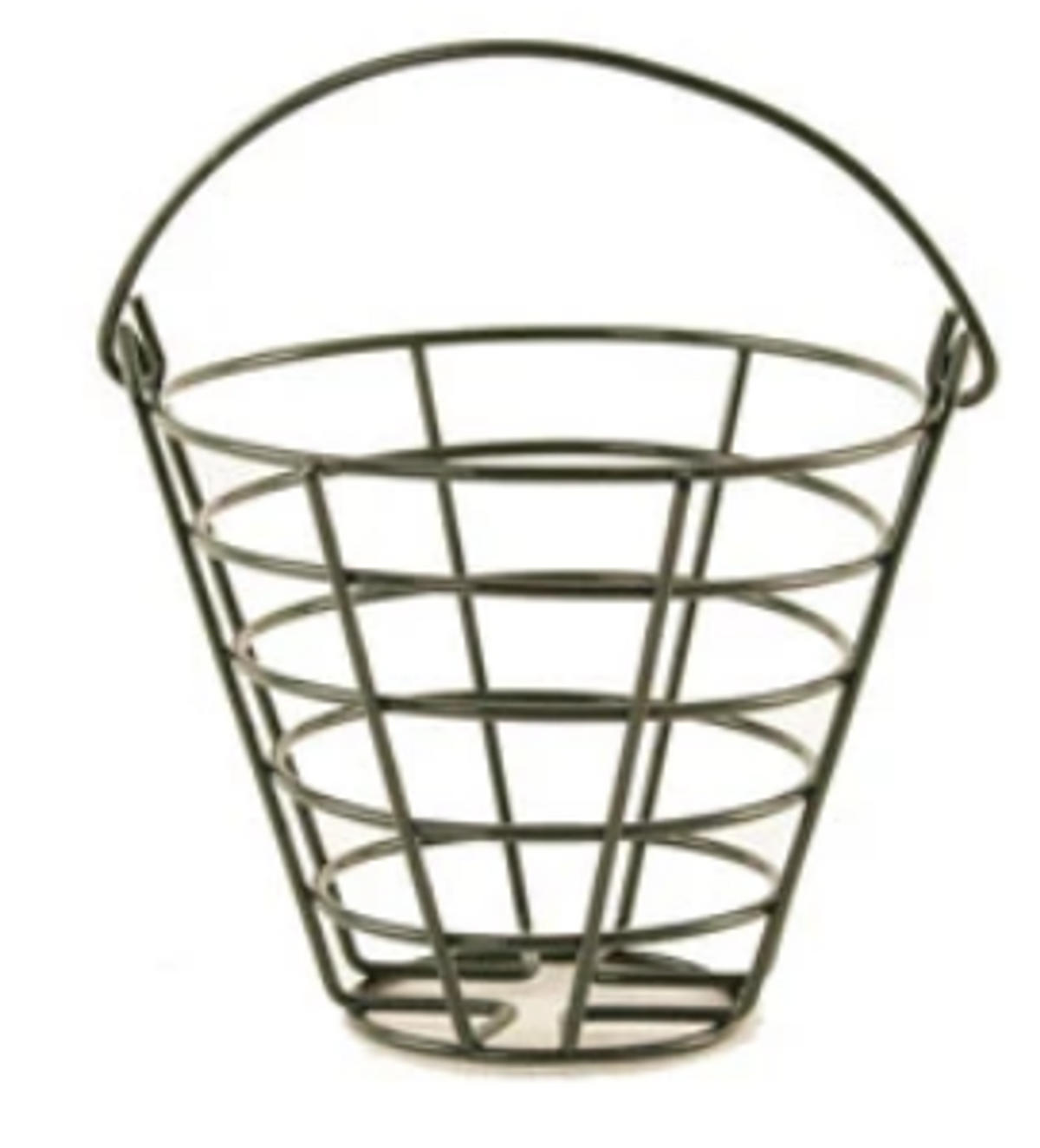 Dark Green Metal Golf Bucket