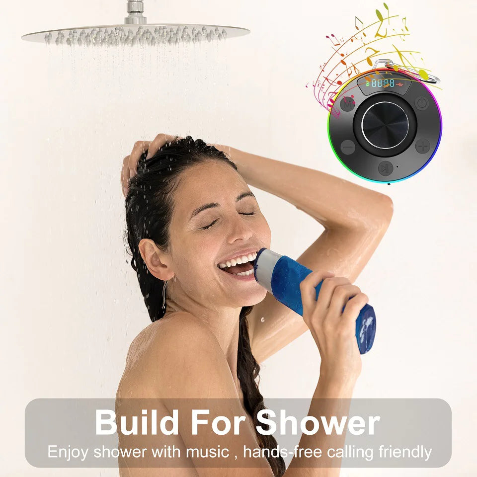 AquaBeats speaker in shower