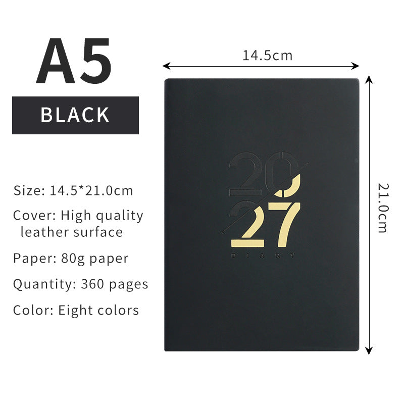 2027 Multilingual Planner Notebook