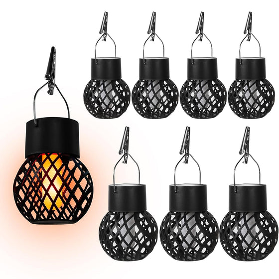 Solar Powered Flame Effect Hanging Light Garden & Outdoor product image 3