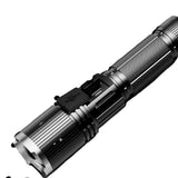 Rechargeable LED Flashlight with LCD Display