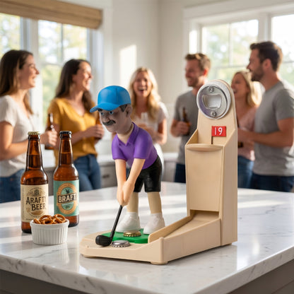Golf bottle opener beer bottle opener