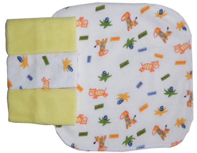 Bambini Infant Wash Cloth Set