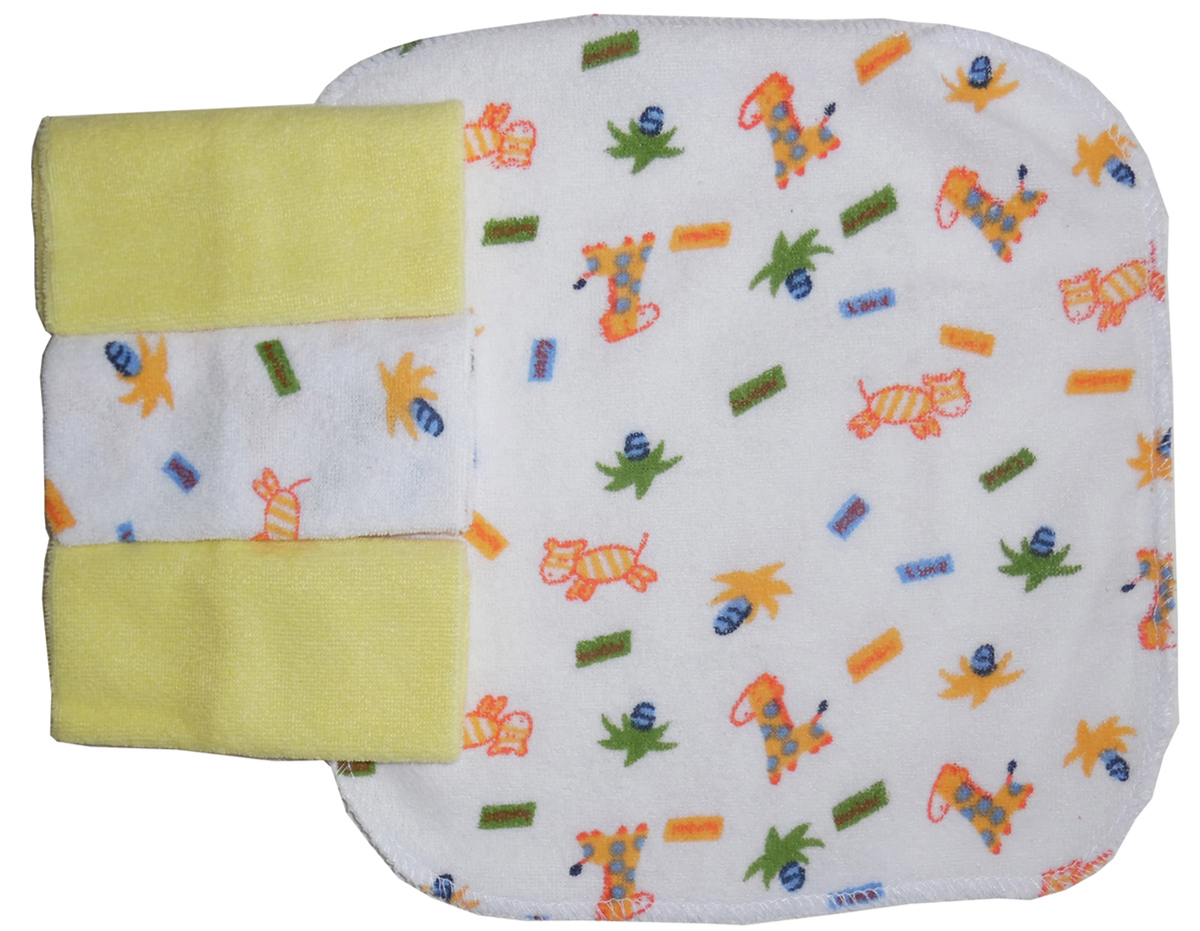 Bambini Infant Wash Cloth Set