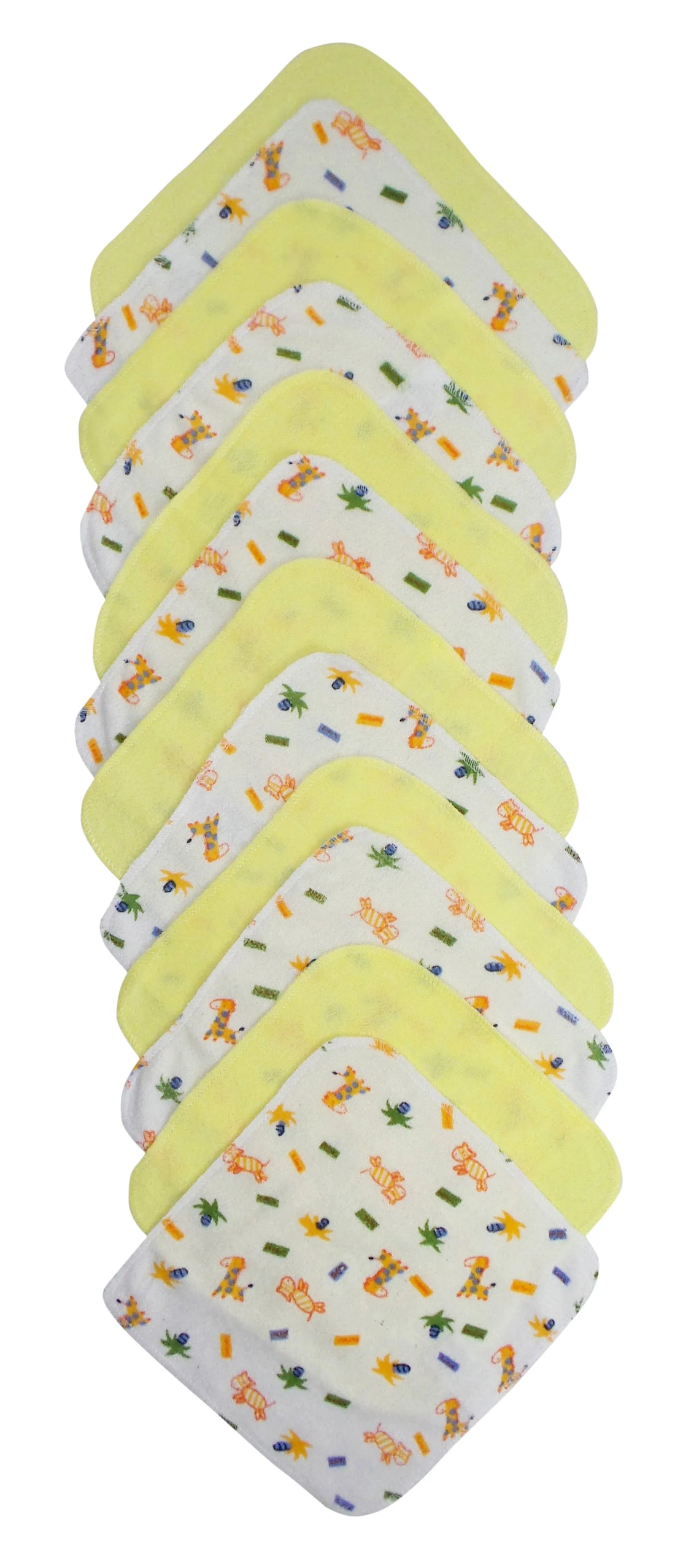 Bambini Twelve Piece Wash Cloth Set