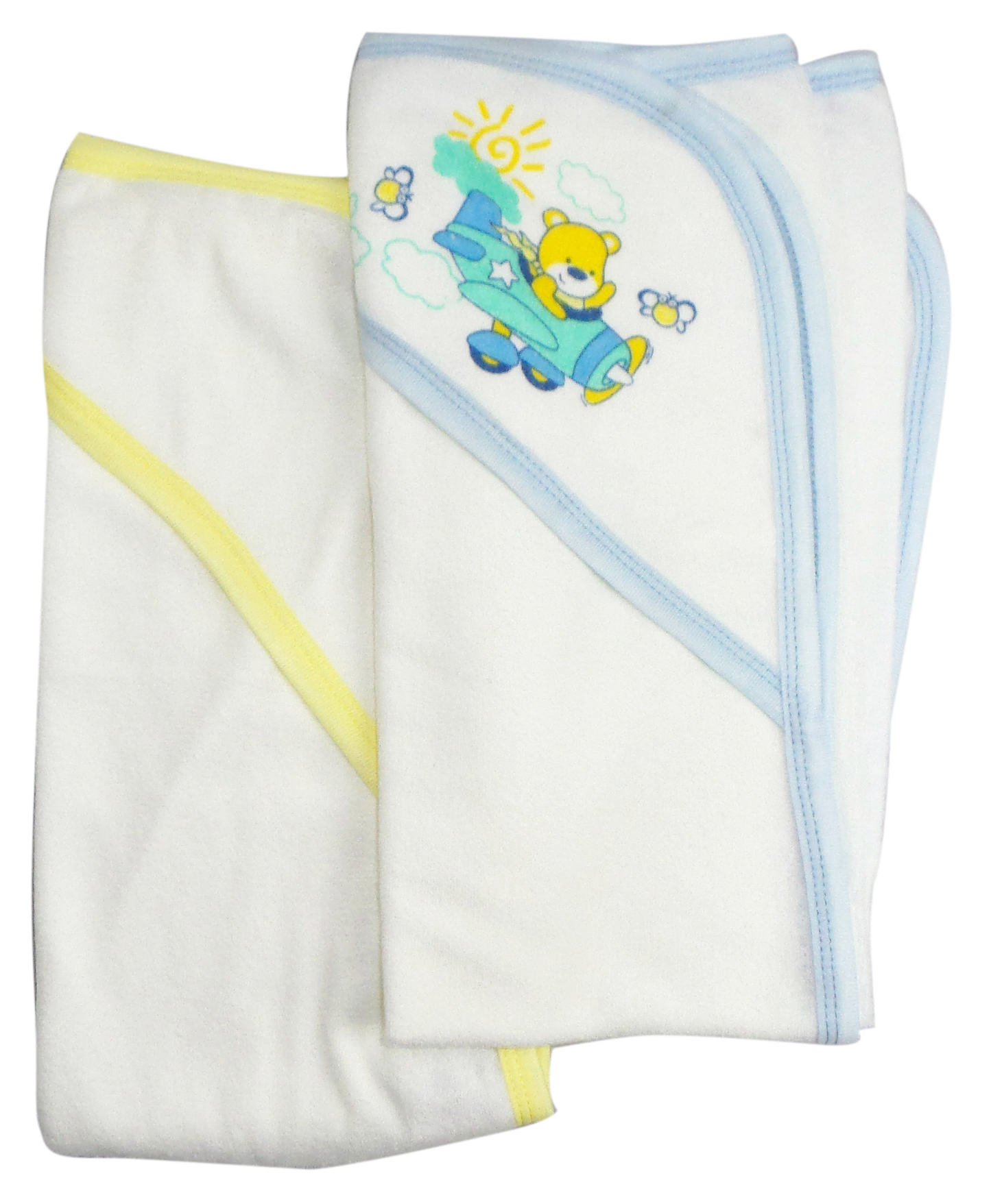 Bambini Infant Hooded Bath Towel Pack of 2