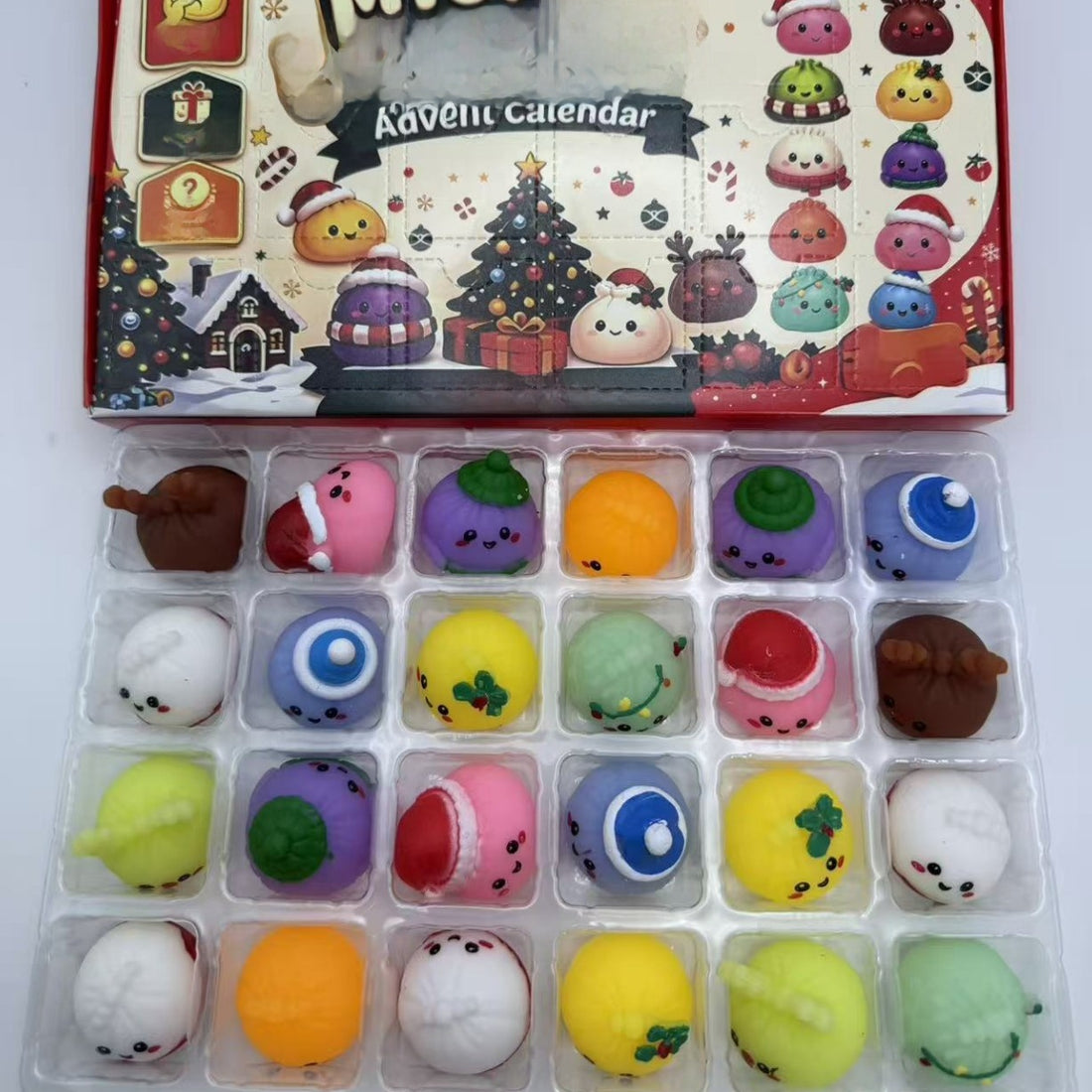 Christmas calendar puzzle box