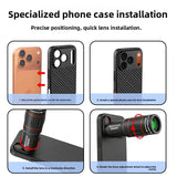 64x Telephoto Lens with Anti-Shake Bracket for Smartphones