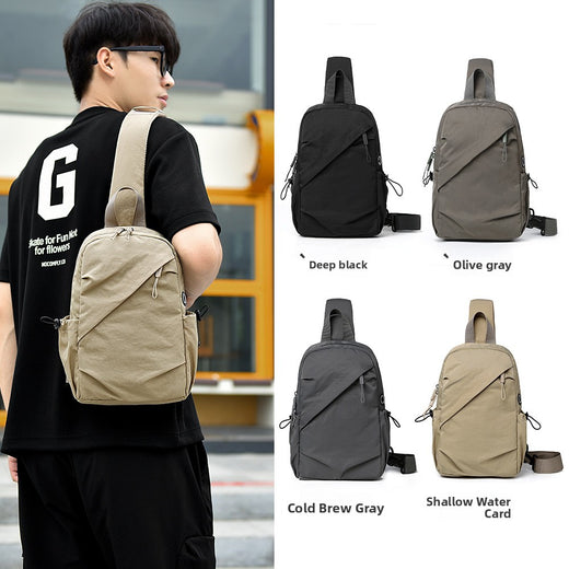 Waterproof Lightweight Chest Bag for Men
