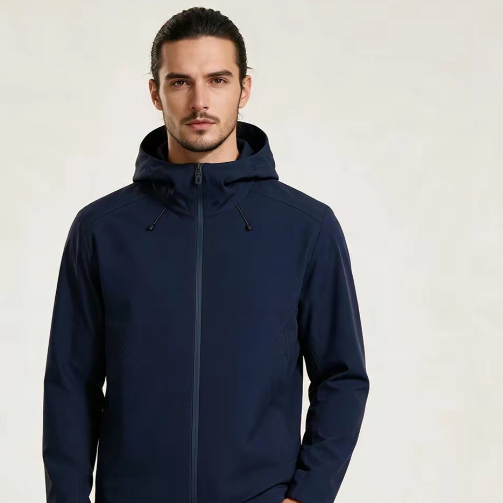 Jogging soft-shell jacket
