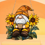 Sunflower Grandpa Acrylic Hanging Decoration