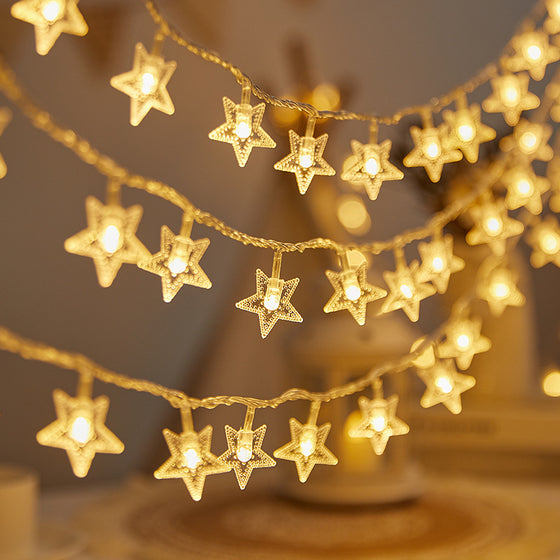 Solar Star String Lights Decor product image 1