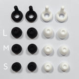 Silicone noise-blocking earplugs