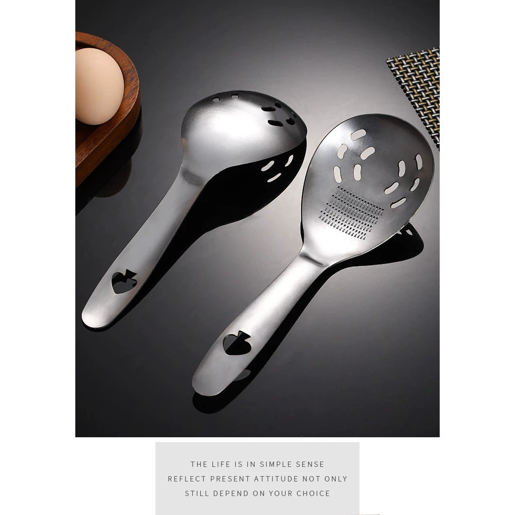 Multifunctional 5-in-1 Stainless Steel Food Prep Spoon