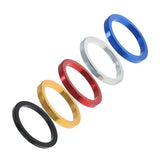 Metal Pleasure Ring for Adults, Sandblasted Texture, 5 Colors, 3 Sizes