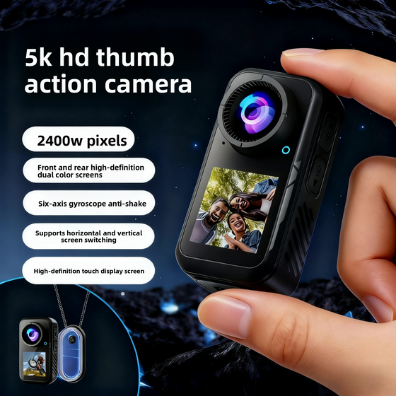 5K HD Anti-Shake Action Camera for Cycling and Vlogging Action Cameras product image 1