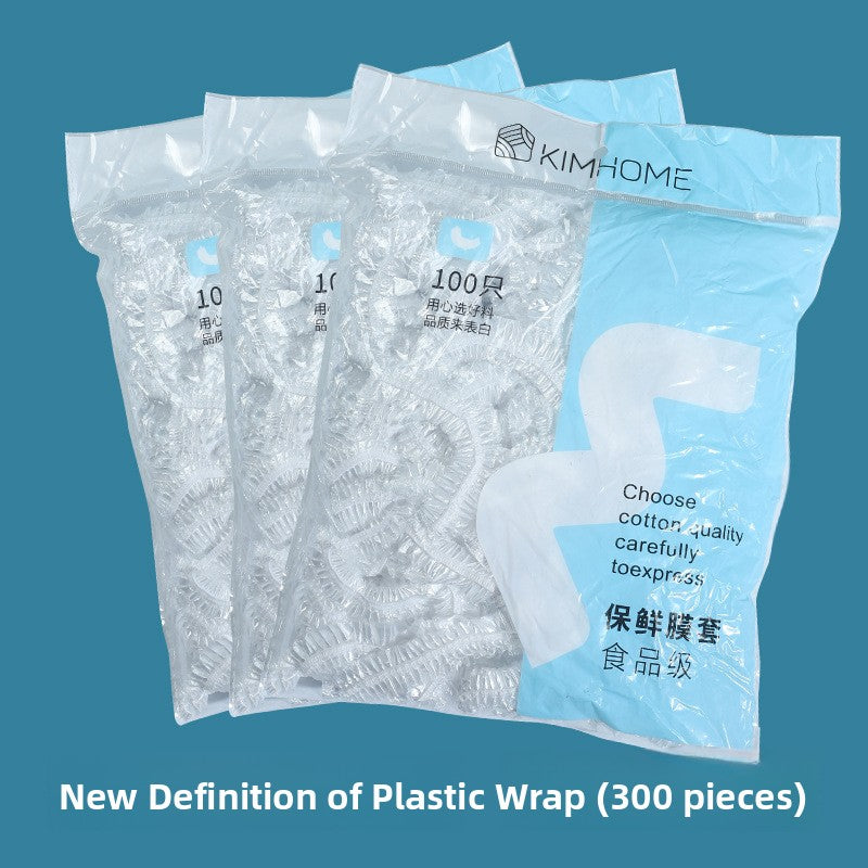 Single-use food-grade plastic wrap kit