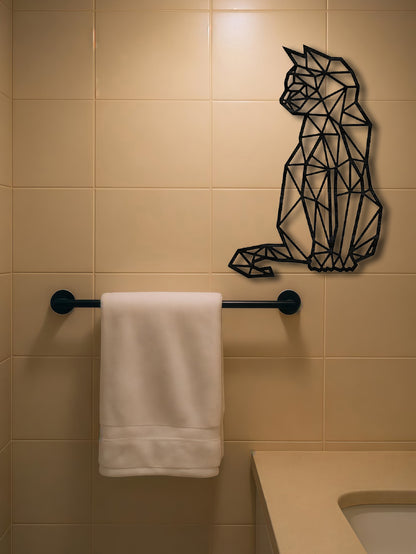 Bath Metal Letter Wall Art Decor