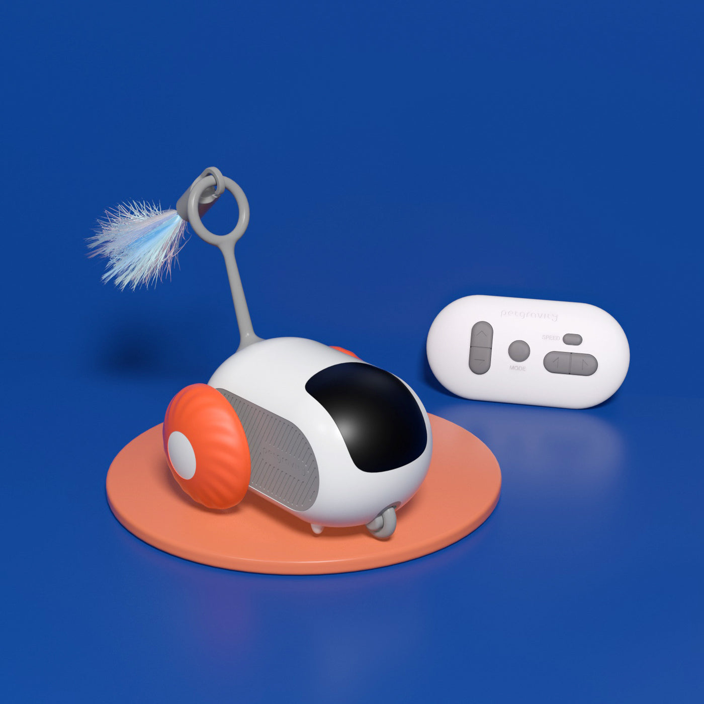 Intelligent Gravity Sensing Remote Control Cat Toy