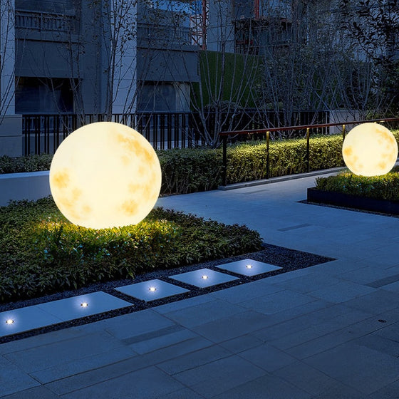Solar Powered Moon Landscape Lamp Garden & Outdoor product image 4