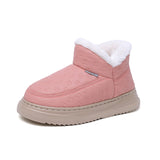 Waterproof Non-Slip Warm High-Top Home Slippers