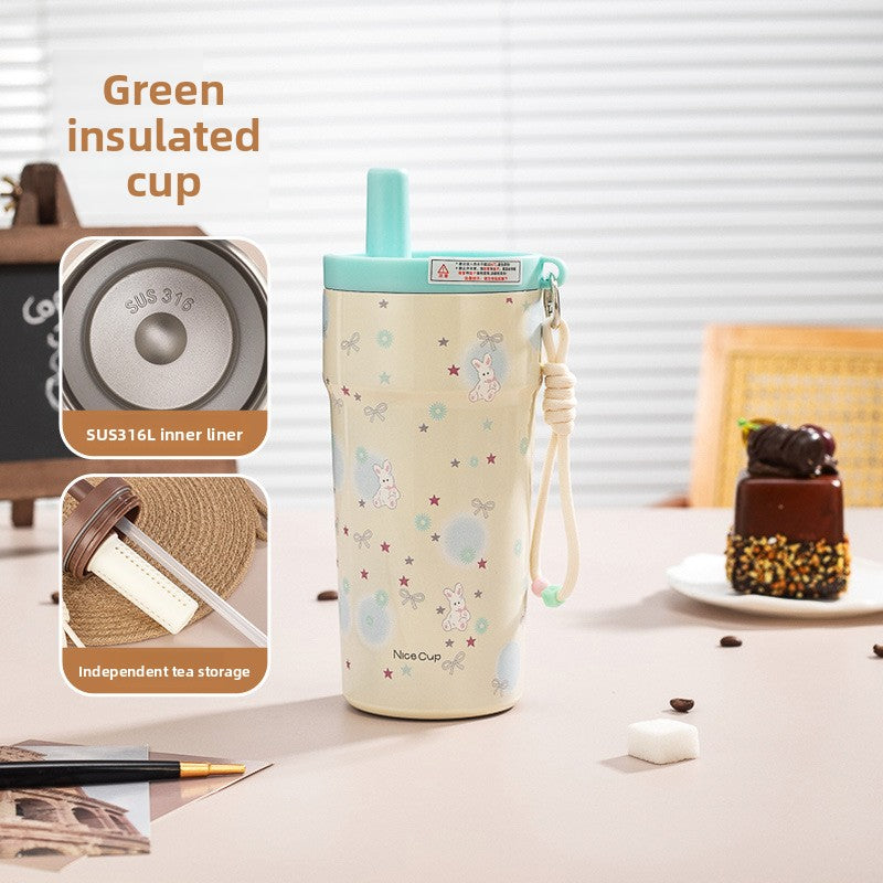 Insulated cup for female students