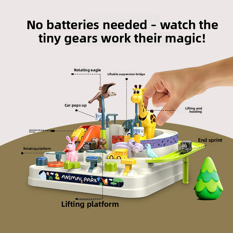 Interactive Educational Rail Car Toy