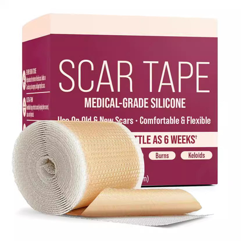 Reusable Silicone Scar Tape for Skin Repair