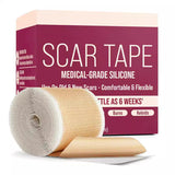 Reusable Silicone Scar Tape for Skin Repair