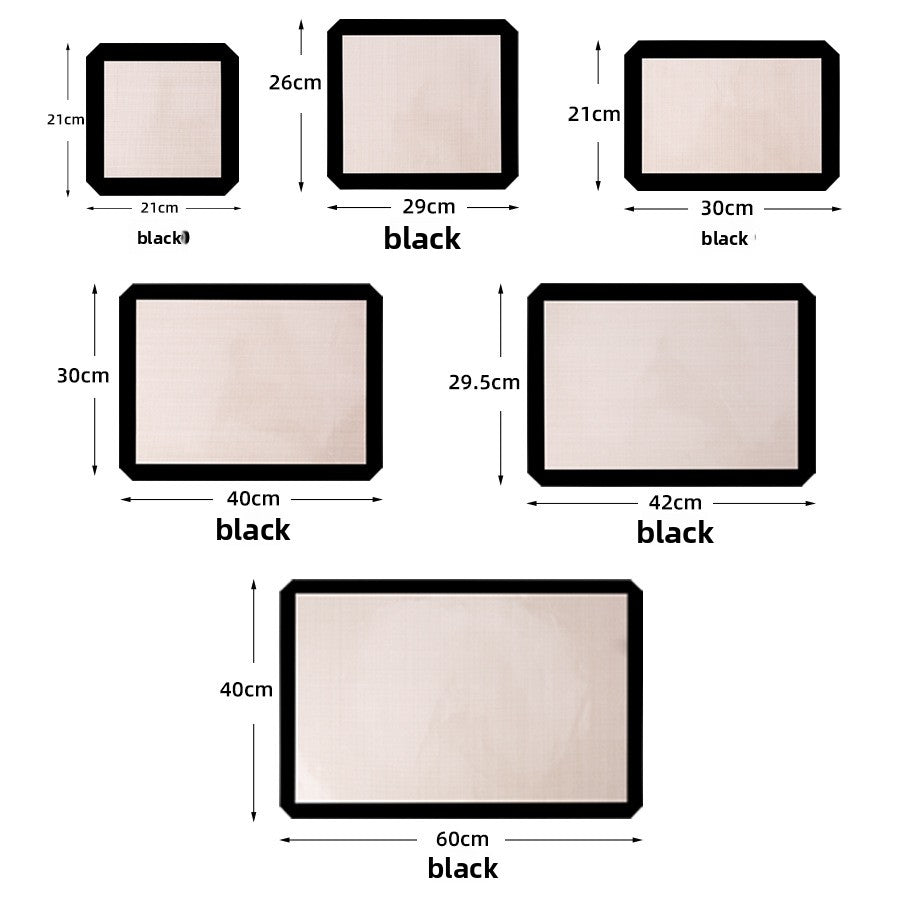 Silicone fiber oven pad