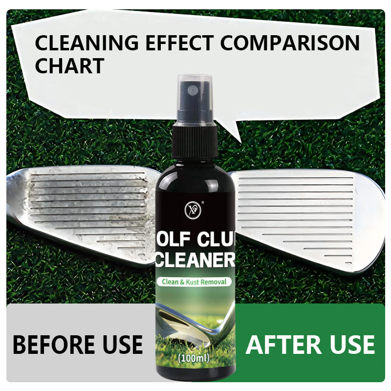 Golf Club Cleaner Spray Scratch Repair Polishing Agent
