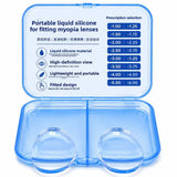 Ultra-Light Invisible Myopia Clip-On Sunglasses Swimming Goggles Protective Eyewear