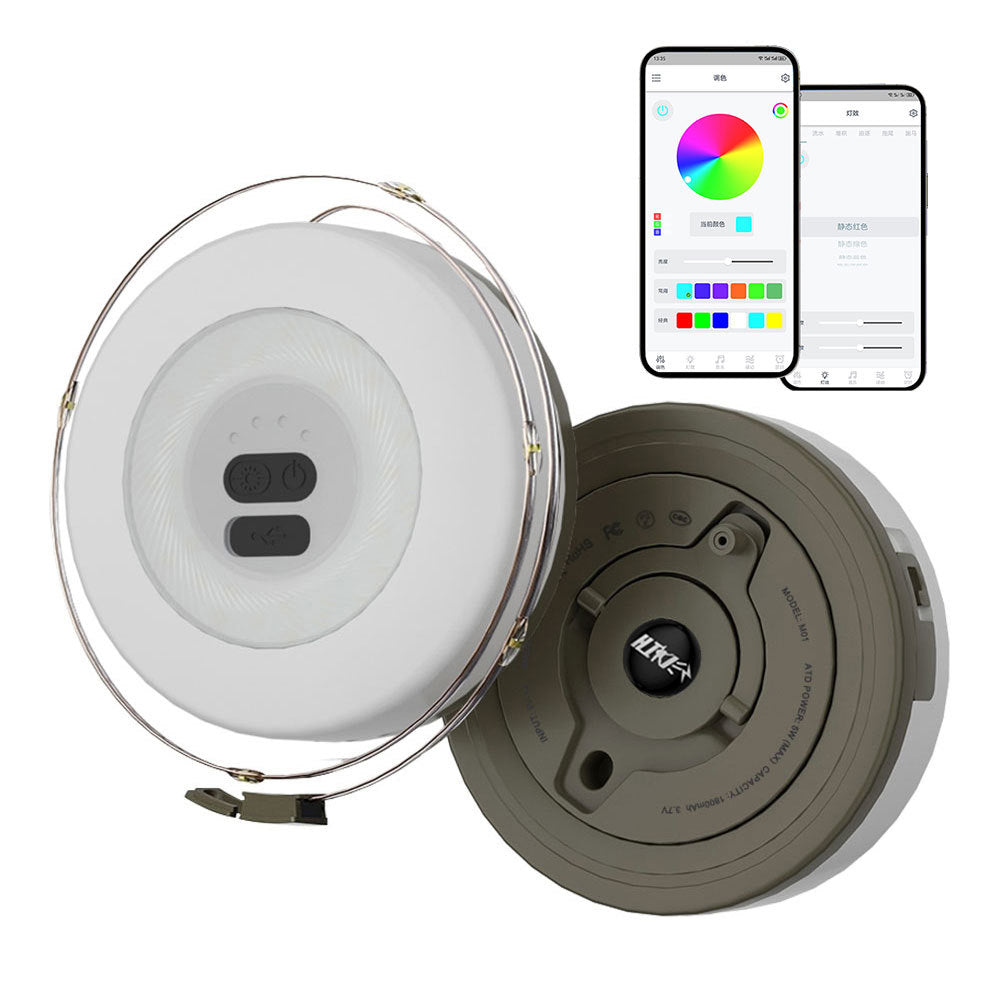 Portable LED Camping Light with Light Strip