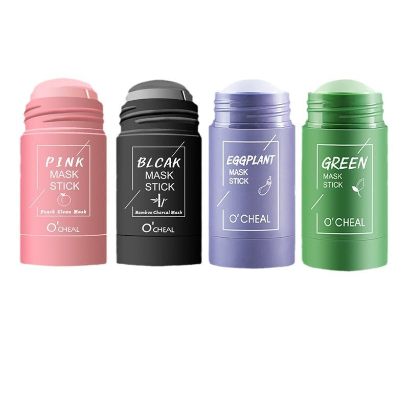 Deep cleansing and moisturizing solid facial mask stick